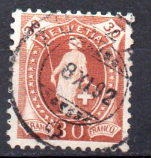Suiza Año 1891 Nº Zumstein 68C (o)